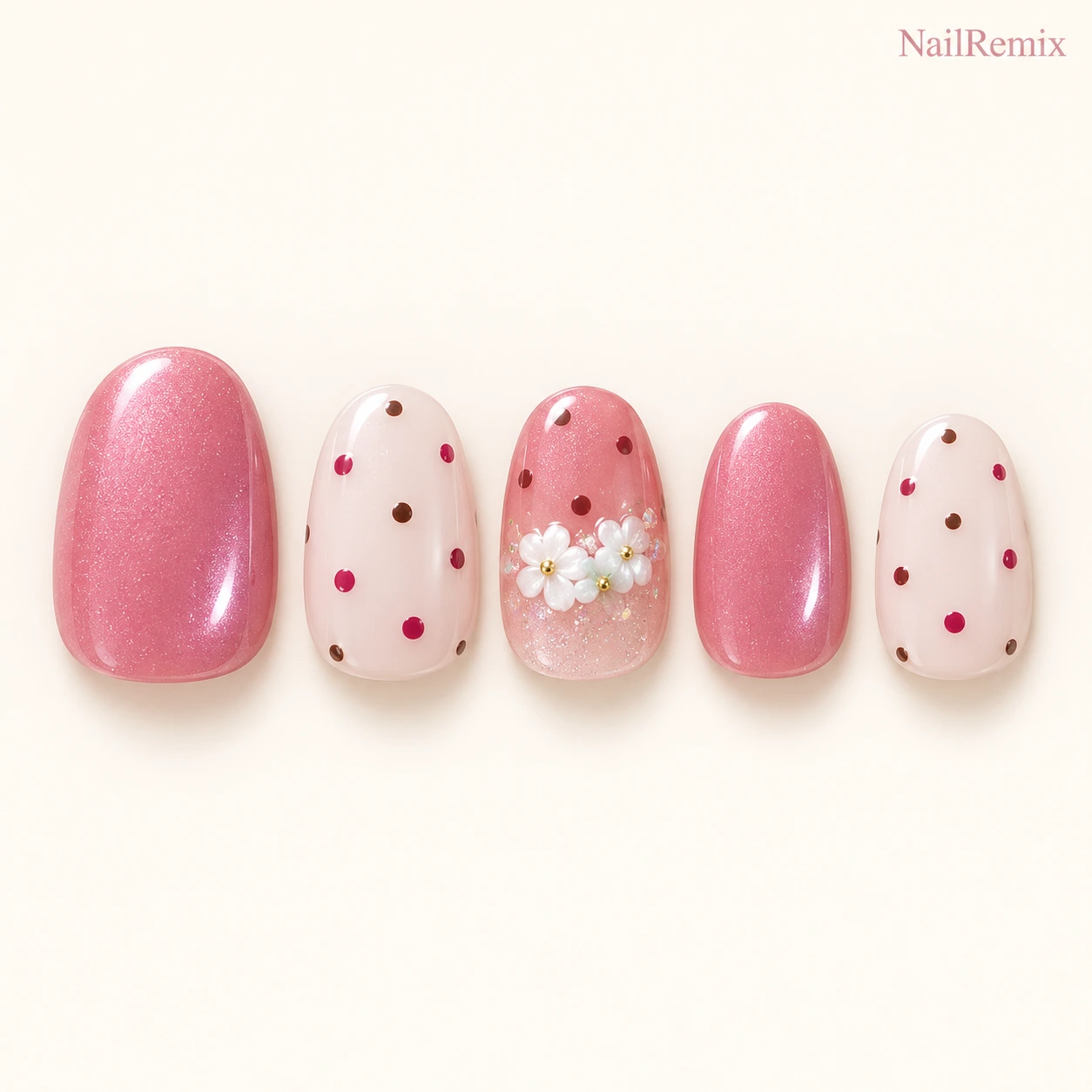Pink · 3D accents · Bows