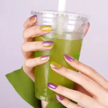 Pink · Blue & green · Purple