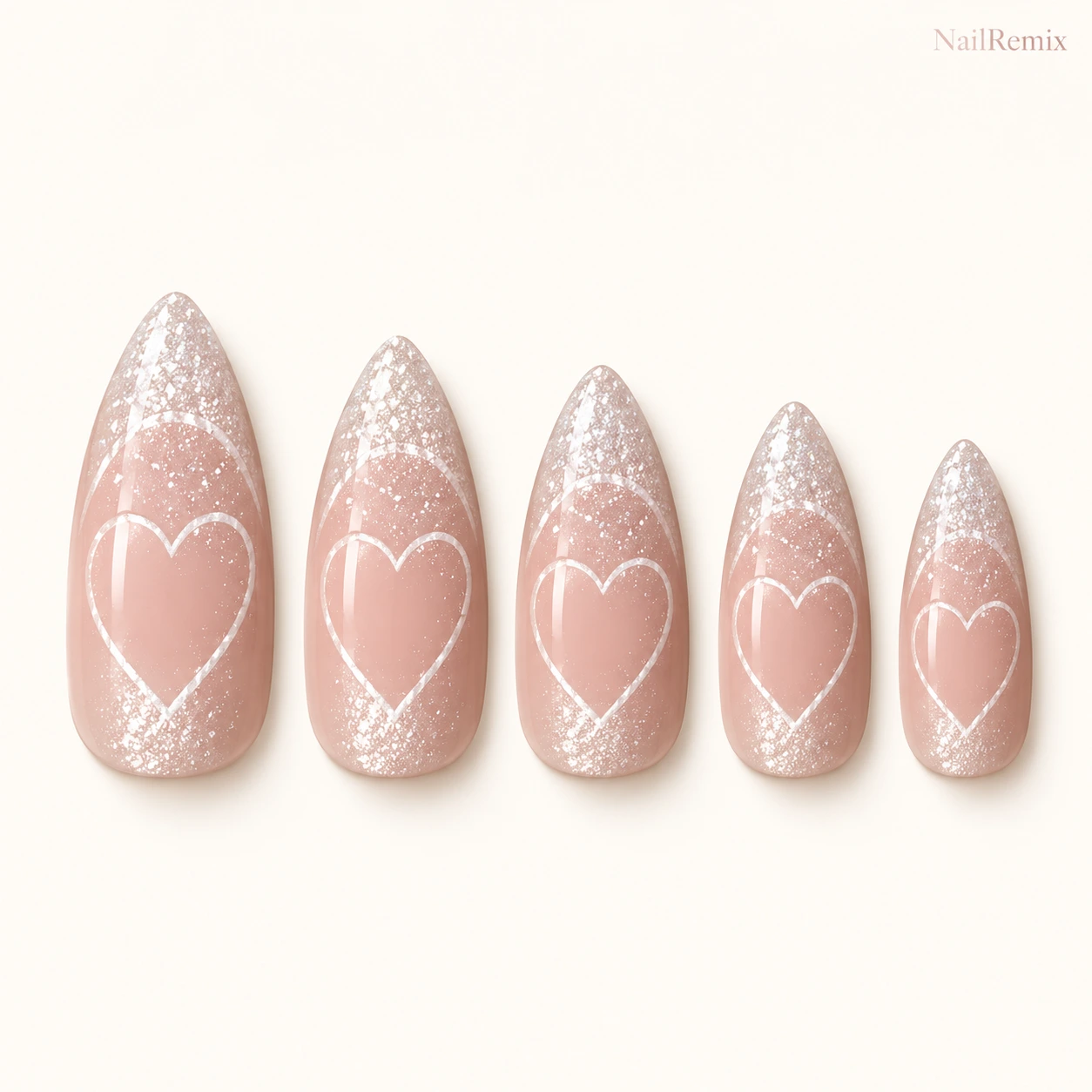 Nude · Pink · Fine shimmer
