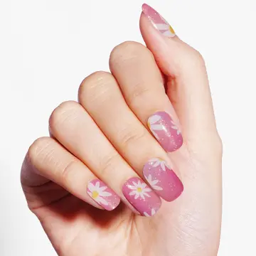 Pink · Fine shimmer · Ombré nail art