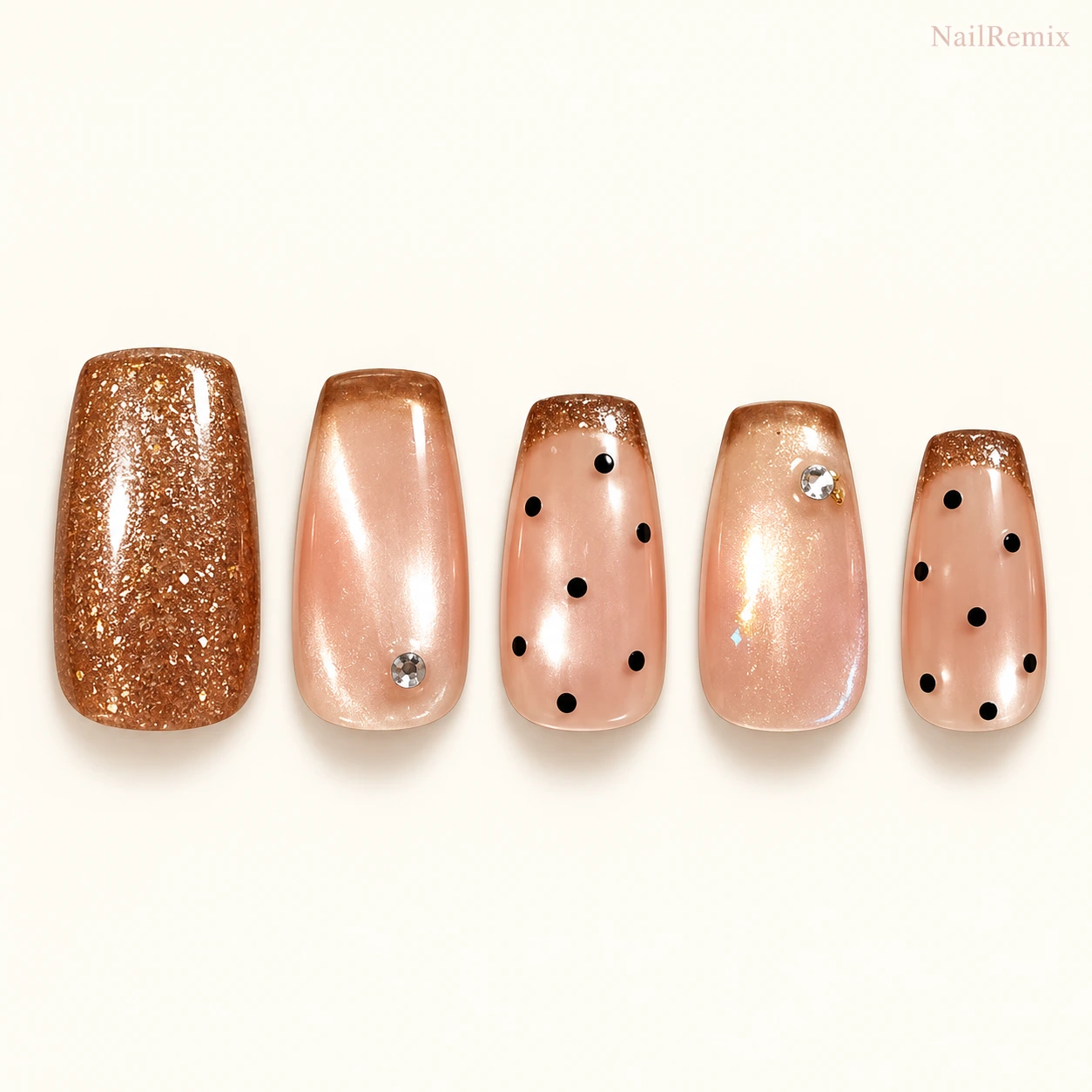 Nude · Brown · Chrome