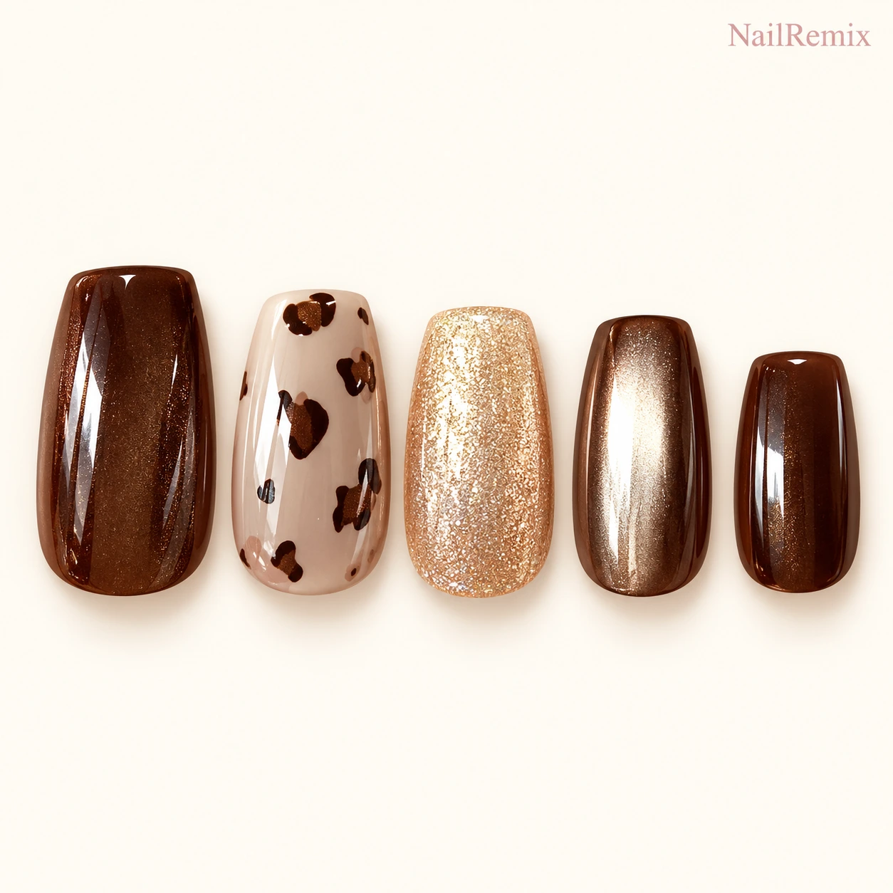 Nude · Brown · Chrome